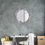 Huldar Glass Flat Wall Mirror