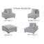 Ensemble modulaire 6 pièces Vergil