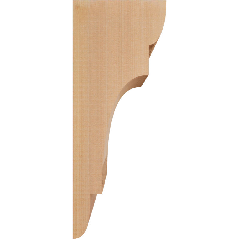 New Brighton Corbel, H 14 po x l 5,5 po x P 6 po, Cèdre rouge, Lisse