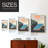 Modern Memphis II Framed Print - Solid Wood