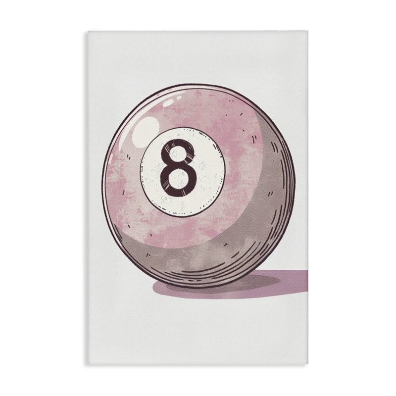 Toile pastel à huit boules, design par LSR Design Studio, H 24 po x l 16 po