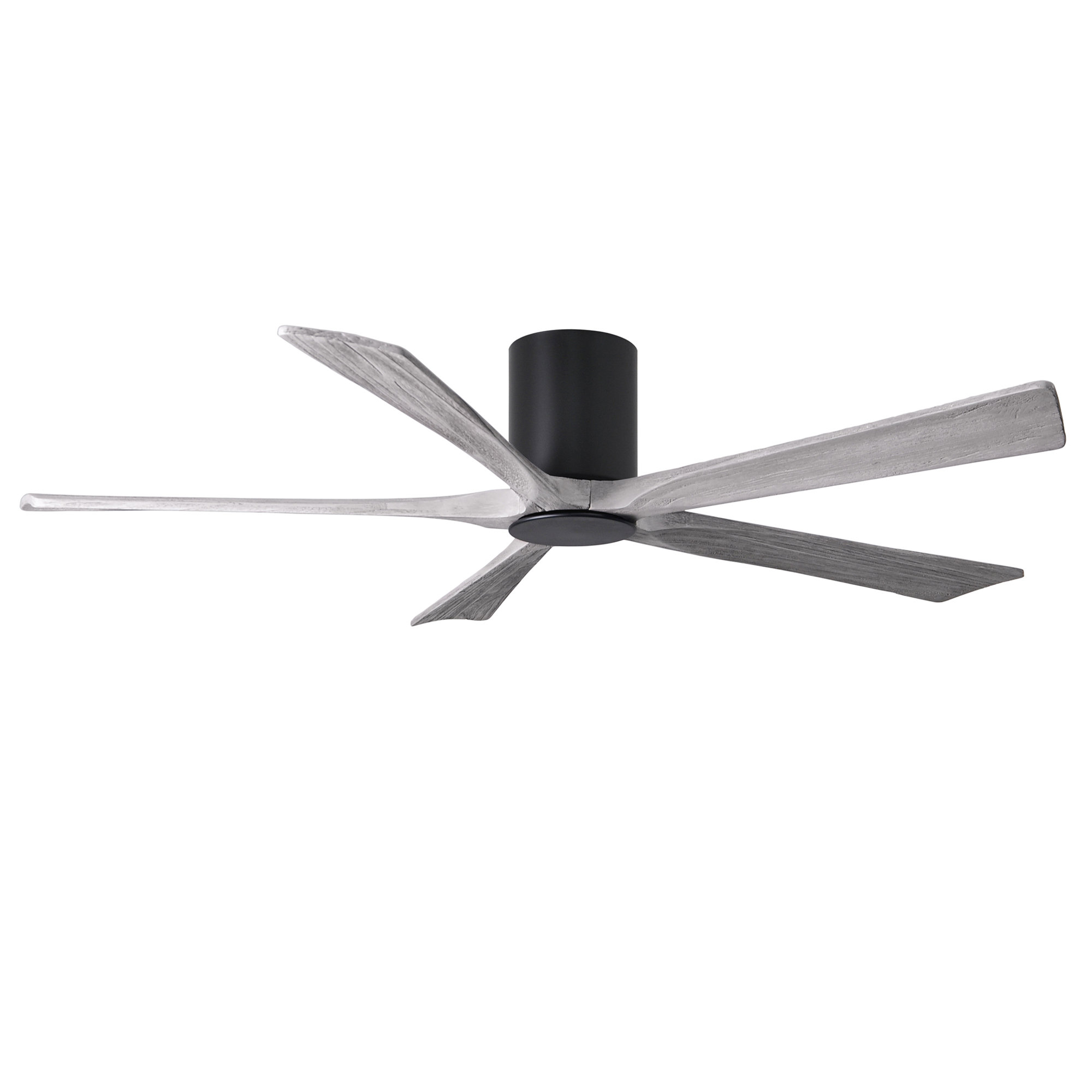 Irene 5 - Blade LED Ceiling Fan with Light Kit Included, 60", Barn Wood Tone, Matte Black
