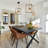  Chrisse 8 - Light Dimmable Sputnik Square Chandelier