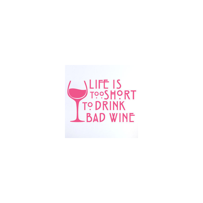 Wall Decal, Medium, Pink