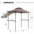 8 Ft. W x 5 Ft. D Steel Grill Gazebo-94257340