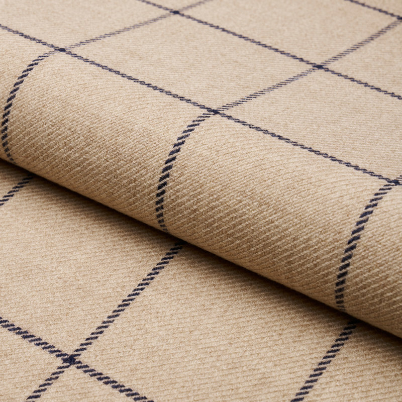 Tissu à carreaux en laine Bancroft