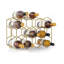 Tabletop Wine Bottle Rack Gold