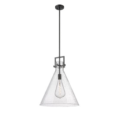 Coterie Single Light Glass Dimmable Pendant