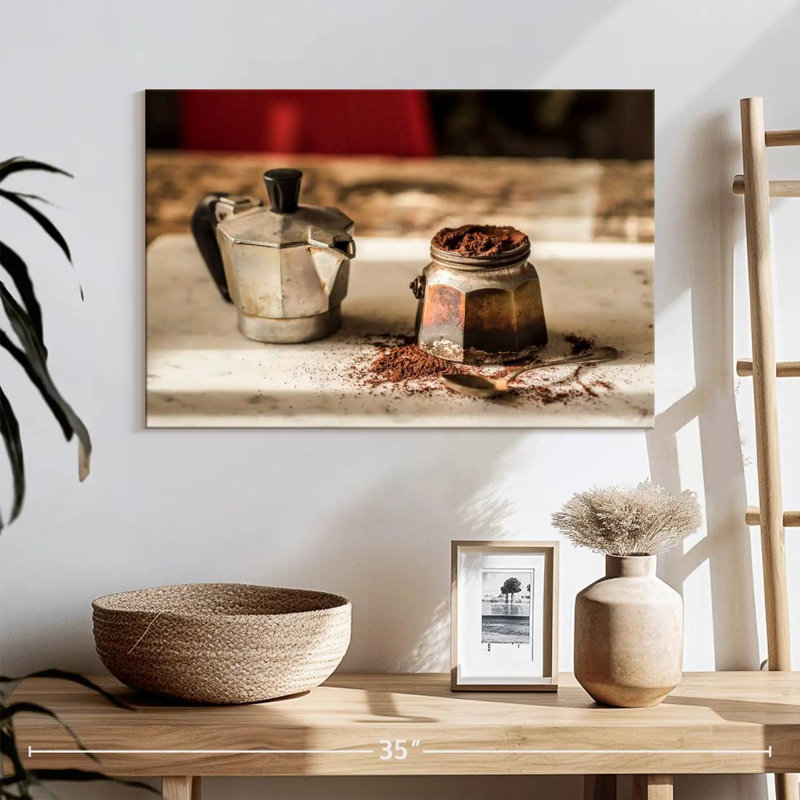 Beignes et café Yarlin, H 20 po x l 30 po