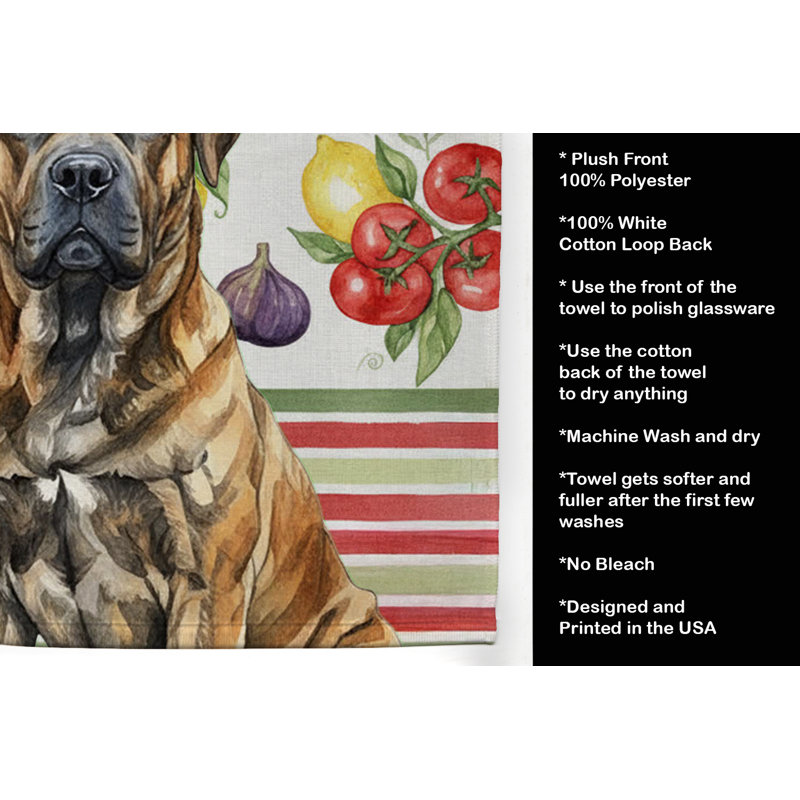 Serviette de cuisine Brindle Boerboel, Brindle Boerboel