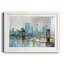 Teal City Shadows - Cadre photo, reproduction d'art sur papier-1166175415-1166175411