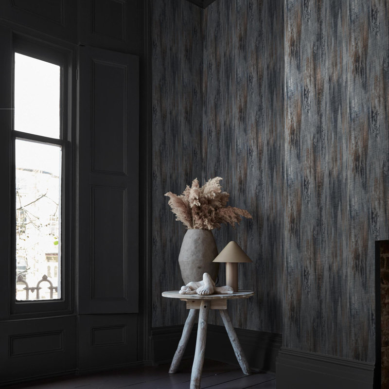 Abigail Ahern Wanderlust Wallpaper, Blue