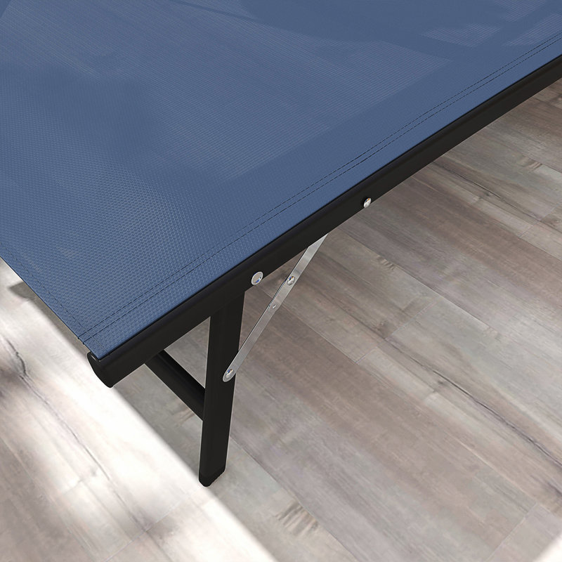 Tabouret de chaise longue d'extérieur