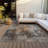 Flatweave Washable Abstract Indoor / Outdoor Rug-665804958