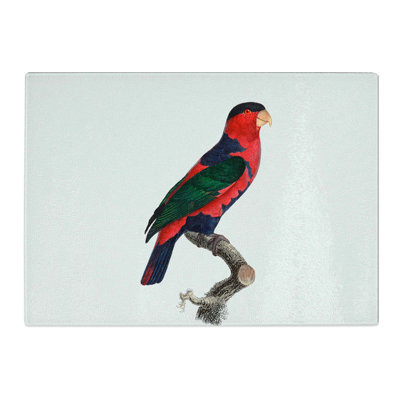 Tempered Glass a Capped Lory Chopping Board