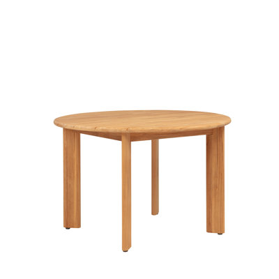 Leo Round Table Teak Wood
