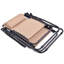 Chaise de patio pliante avec coussins Zechariah-1593786871