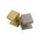 Viaggio Quadrato Hammered Texture Rosette Single Dummy with Quadrato Knob