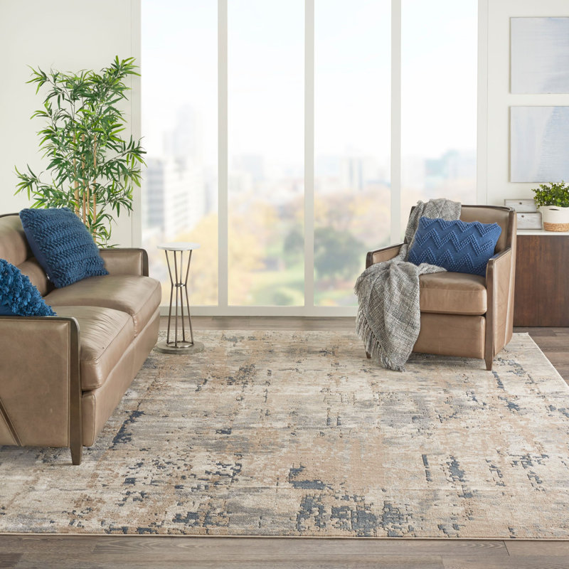 Quarry Abstract Area Rug, Rectangle 239cm x 300cm