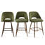 Tabouret de comptoir rembourré H 26 po Berneta-1186250879-1155552548