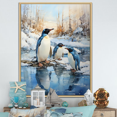 " Penguins Antarctic Elegance II "