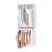 34.5" x 14" Double Hanging Unit in White