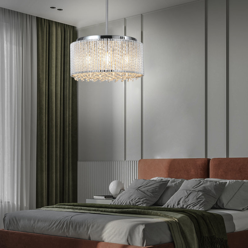 Lustre tambour 7 lumières Ilenia