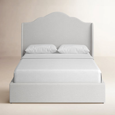 Evonna Wingback Bed