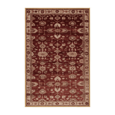 Tapis brun lavable à la machine