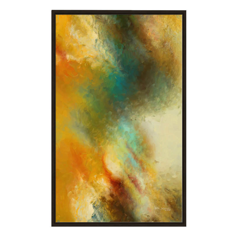 «The Weapons of the Enemy», impression sur toile, H 43,5 po x l 27,5 po x P 2 po, Cadre flottant espresso