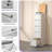 5 Drawer Metal Vertical File Cabinet with Lock Office Home Steel Vertical File Cabinet-814883992