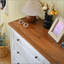 Commode pour chambre à coucher, commode 6 tiroirs avec tiroir large et poignées en métal, commode, commodes en bois et commodes pour couloir, entrée.