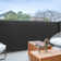 Dakota Fields 300cm W x 12cm D Fabric Cover Motorised Retractable Side Awning