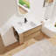 Meuble-lavabo mural 36 po avec lavabo en céramique-126528473