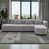 Gray Polyester Blend selected