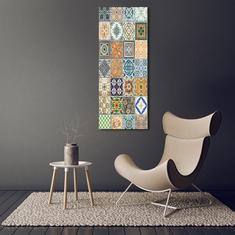 Ceramic Tiles - Wrapped Canvas Print