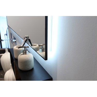 Miroir plat biseauté 60 "Jasmine