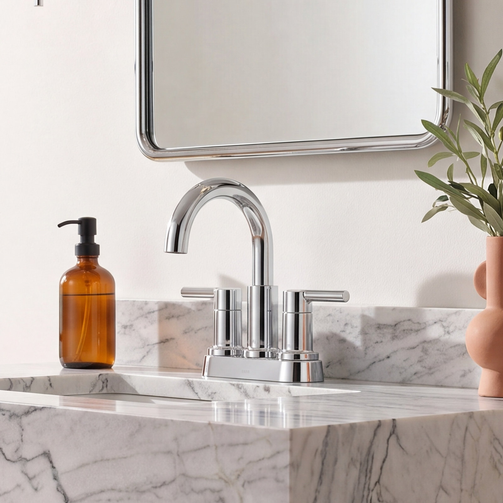 Nicoli Centerset Faucet Trim