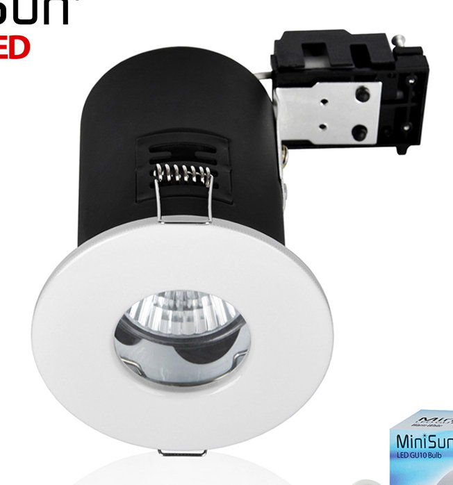 8.6cm Retrofit Downlight, White, Warm White