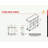 White High Gloss 6-Shelf Bar Table
