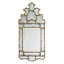 Isabella Solid Wood Beveled Wall Mirror