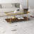 Inez Glass Top Single Coffee Table