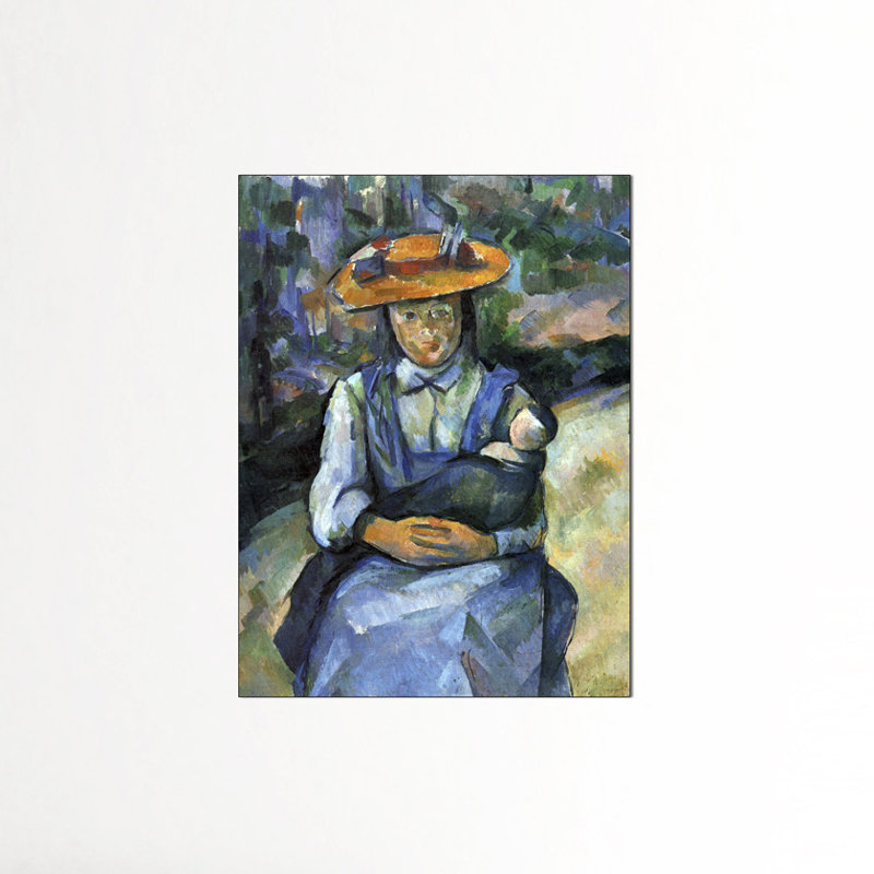 Paul Cezanne - Wrapped Canvas Painting, 80cm H x 60cm W x 1.8cm D