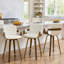 Tabouret de bar pivotant à hauteur de comptoir Modern-1911697629