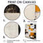 Cubist Retro Patchwork - Abstract Wall Art Print-596068851-596068842