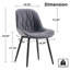 Chaise d'appoint rembourrée en similicuir Chardee-1647928888