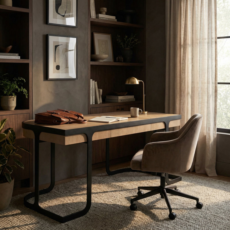 Hamilton Desk, White Oak