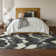 Premium Machine Washable Prisco Black Rug