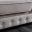 Canapé Chesterfield en tissu de lin-114124457