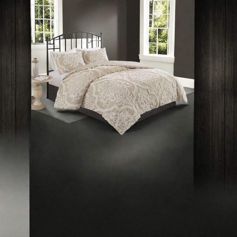 Luxurious Cotton Bedding Sets, King Size, Cottage Chic Style